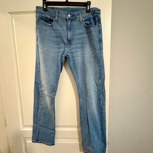 Levi's Light Blue Straight Jeans